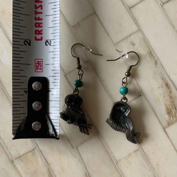 Women’s Harry Potter Dark Gray Stretch T-shirt size 18 & Owl Earrings gift - Picture 11 of 13